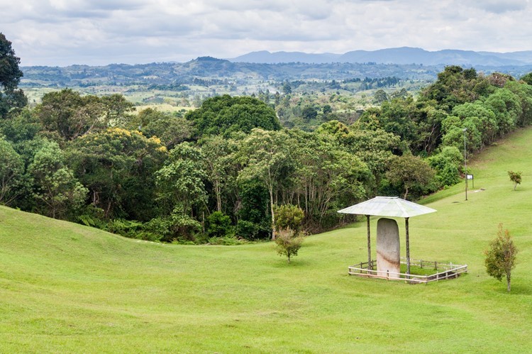 Het archeologische park van San Agustín - Colombia